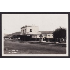 ESTACION DE FERROCARRIL ANTIGUA TARJETA POSTAL LA CALERA CORDOBA