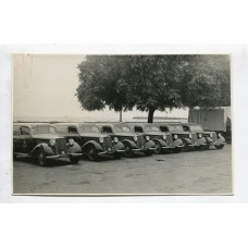 ARGENTINA 1953 PERONISMO SEGUNDO PLAN QUINQUENAL DEL GENERAL PERON ENTREGA DE VEHICULOS PARA EL CORREO MUY RARA FOTO ORIGINAL