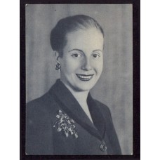 EVA PERON EVITA ARGENTINA ANTIGUA TARJETA POSTAL PERONISMO